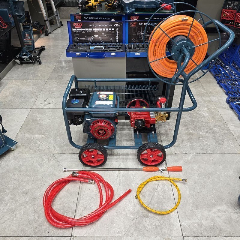 سمپاش بنزینی چهار زمانه صنعتی باس مدل BS123ZX210_3