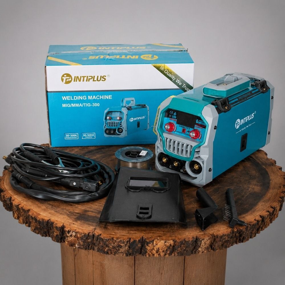 خرید و دستگاه جوشکاری co2 چهار‌کاره نمایشگر رنگی اینتی پلاس مدل MIG/MMA300