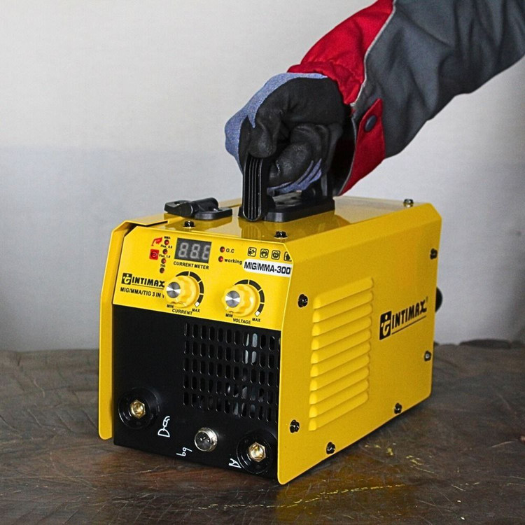 خرید و قیمت دستگاه جوشکاری Co2 سه کاره نمایشگر بزرگ اینتیمکس ۳۰۰ آمپر مدل MIG/MMA300P |ارسال فوری