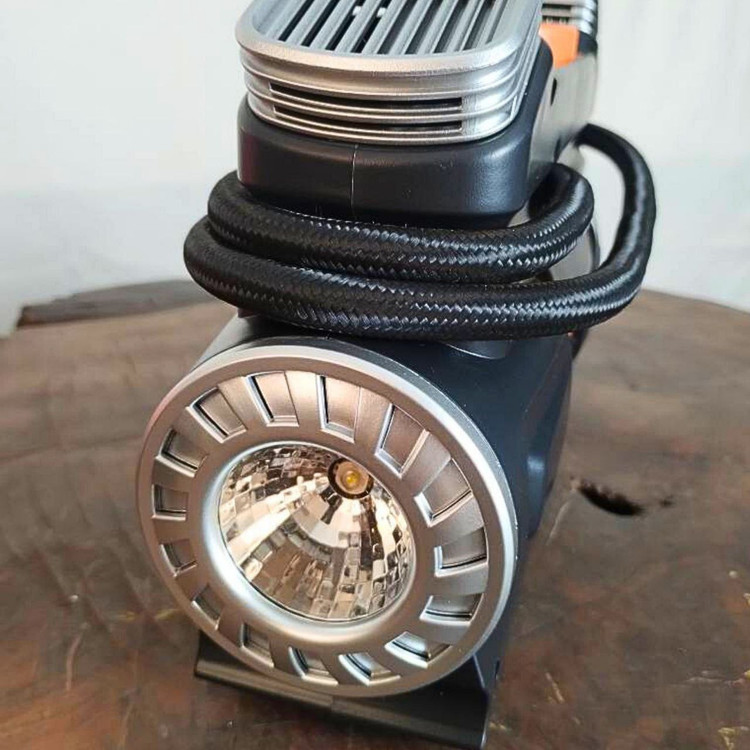 کمپرسور فندکی دو سیلندر فلزی عقربه ای هاردمن مدل Analogue