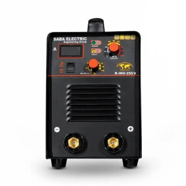 دستكاه جوش اينورتر صبا مدل R-INV-250V ظرفيت ٢٥٥ آمير تك فاز